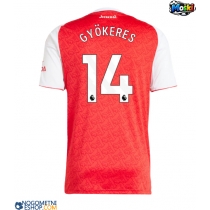 Moški Nogometni dresi Arsenal Viktor Gyokeres #14 Domači 2025-26 Kratek Rokav